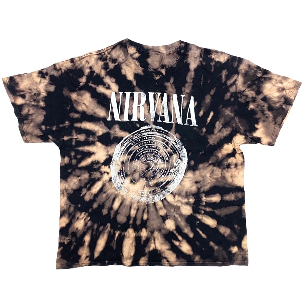 Nirvana Circles Of Hell Custom Tie-Dye T-Shirt